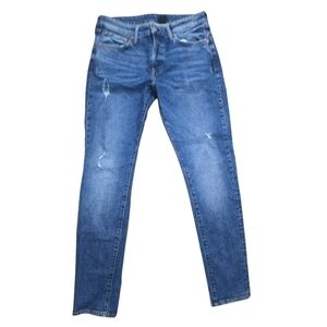 &Denim by H&M Woman's Blue Bottom Fly Denim Jeans Size 34x32